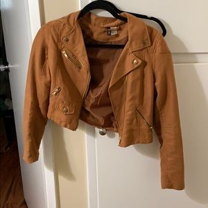 Camel Brown suede Jacket